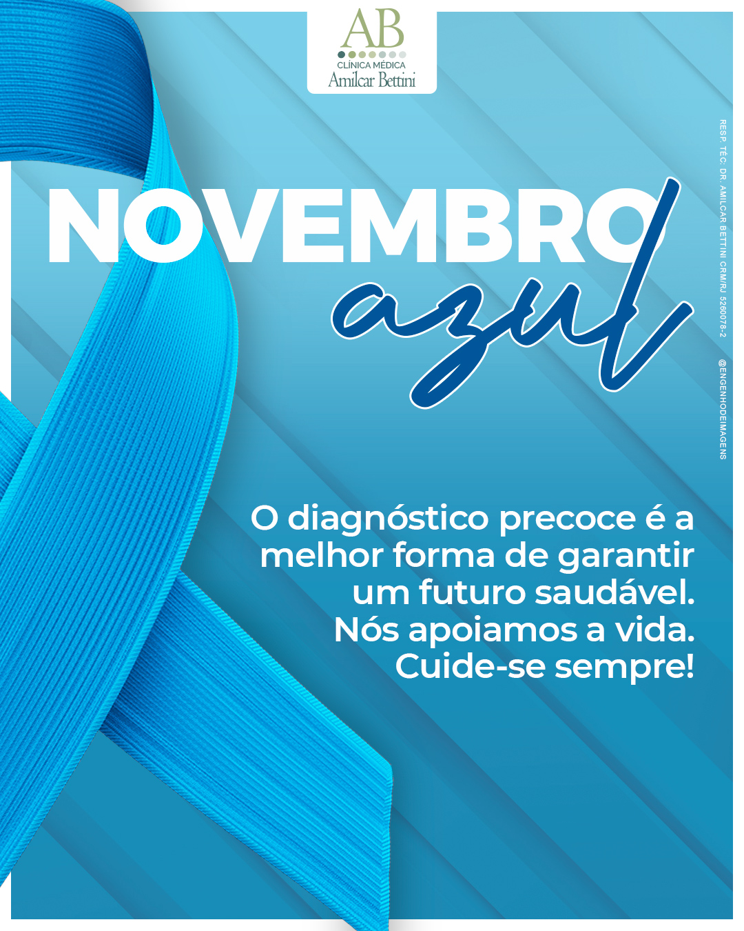Novembro azul: Abraçando o cuidado com a saúde masculina!